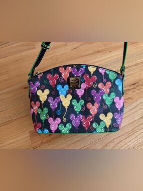 Disney Dooney & Bourke 10th Anniversary Mickey Balloons Crossbody